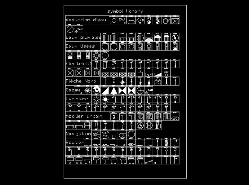 Symbol Library AutoCAD Blocks Free Download AutoCAD 